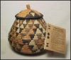 Traditional African Zulu Tribal Beer Basket #1